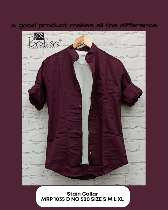 Men's Cotton plain Shirt  uploaded by Jk Brothers Shirt Manufacturer  on 4/18/2023
