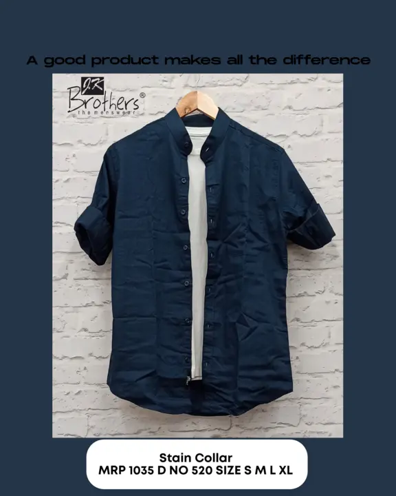 Men's Cotton plain Shirt  uploaded by Jk Brothers Shirt Manufacturer  on 4/18/2023