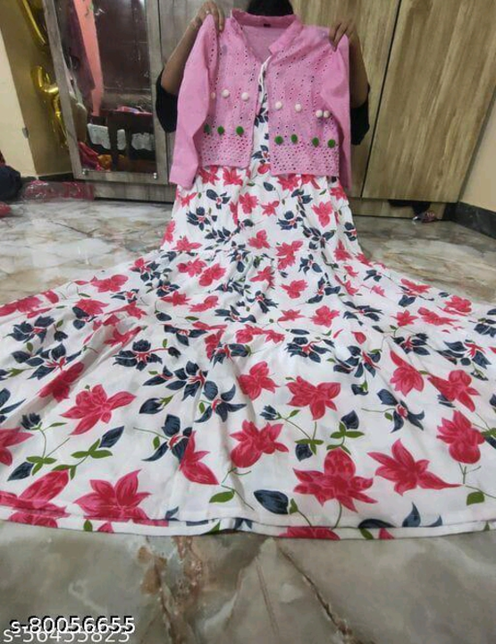 Shiply Gown & Zaket Kurti Size M to 3XL uploaded by business on 4/18/2023