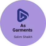 Business logo of As garments