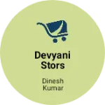 Business logo of Devyani Stors