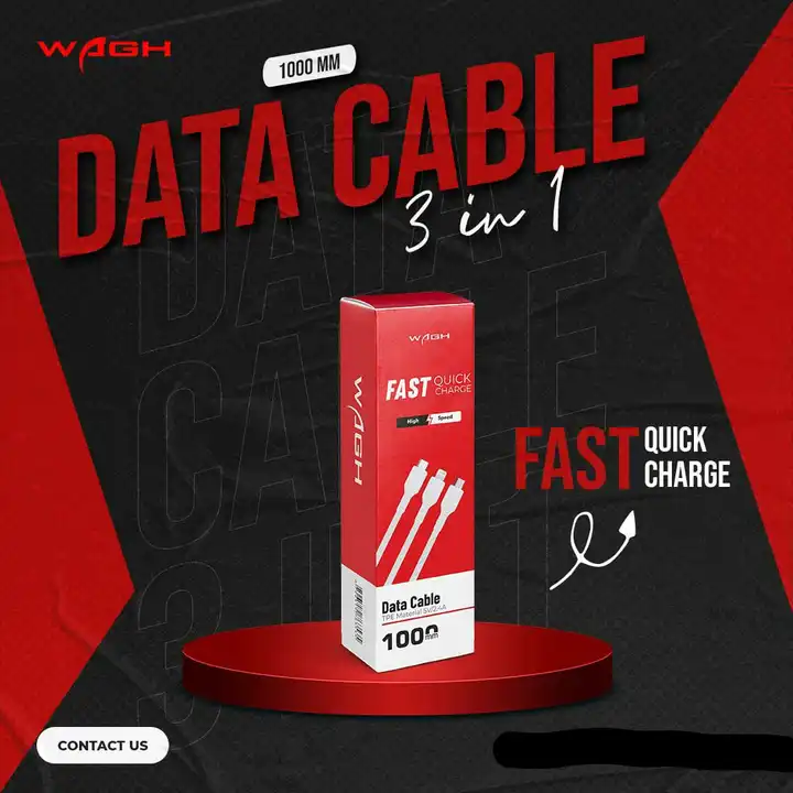 Wagh Data cable  uploaded by business on 4/18/2023
