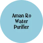 Business logo of Aman RO water purifier sales and service