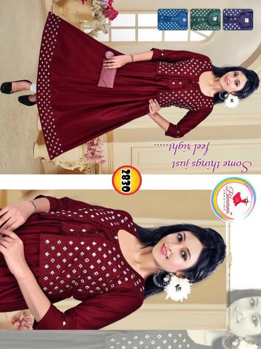 Embroidery frock  uploaded by Rihan garments on 4/18/2023