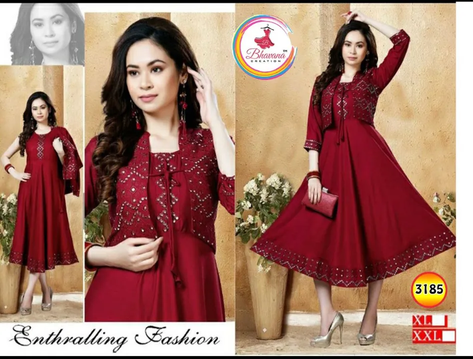 Embroidery frock  uploaded by Rihan garments on 6/2/2024