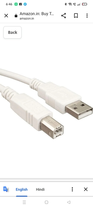 Usb printer cable uploaded by As enterprise on 4/18/2023