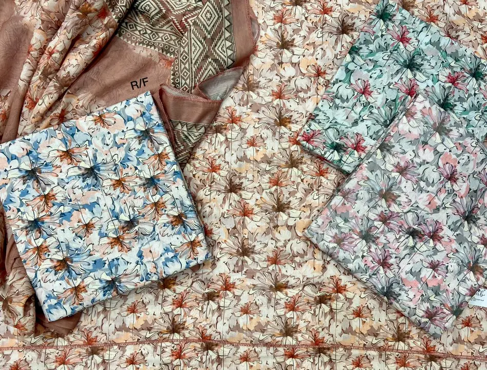▫️Super fine quality
 muslin cotton fabric 
▫️cotton digital dupatta uploaded by Manish sales on 4/18/2023