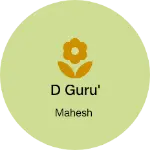 Business logo of D Guru'