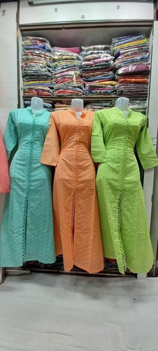 Cotton kurties  uploaded by business on 3/5/2021