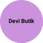 Business logo of Devi butik