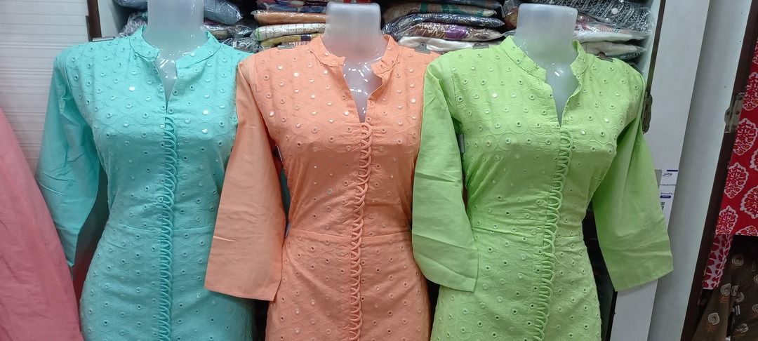 Cotton kurties  uploaded by Amit textiles  on 3/5/2021