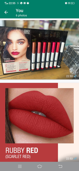 Gorgy Lipstick Zerman  uploaded by Beauty cosmetic on 5/29/2024