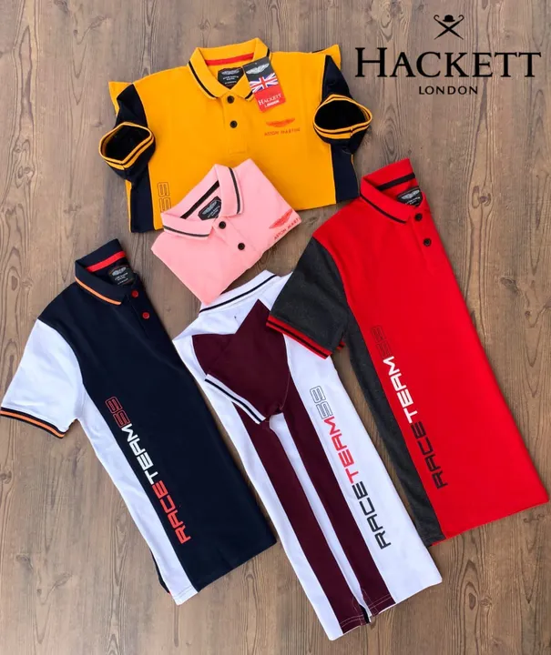Hackett Collar T-shirt  uploaded by Shreevari Traders on 4/18/2023
