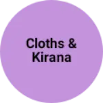 Business logo of Kirana 