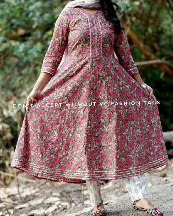 Jaipuri kurti  uploaded by Prisha ethnicwear on 4/18/2023