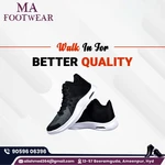 Business logo of M A Footwear