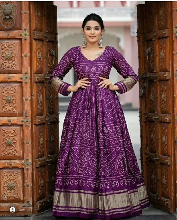 Looking for this same colour beautiful Designer gaon On Havy  modal silk febric with  dgtl print  uploaded by Fatema Fashion on 4/18/2023