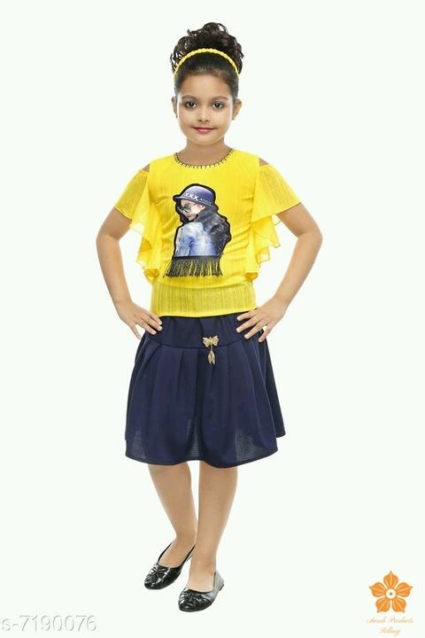 Catalog Name:*Stylish Cotton Kid's Clothing Set*
Top Fabric: Net / Imported
Bottom Fabric: Net / Im uploaded by Hari Om on 3/5/2021