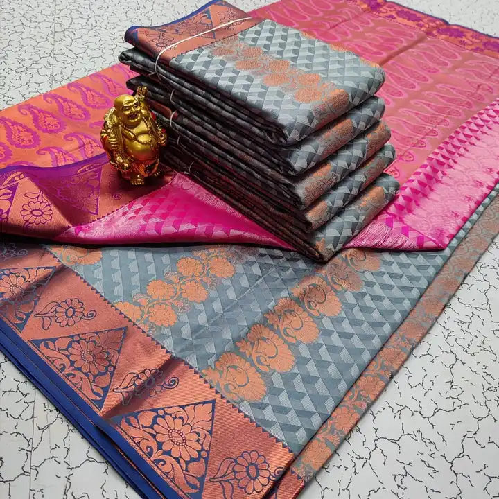 Putta emboss sarees uploaded by business on 4/19/2023