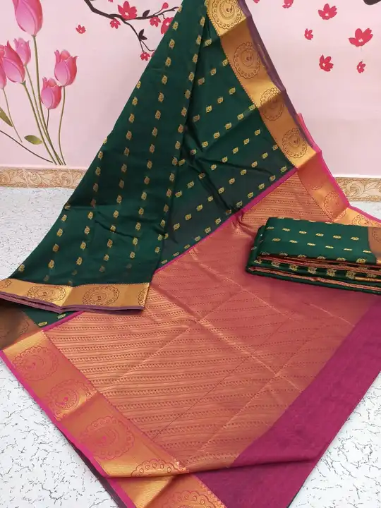 Silk cotton saree  uploaded by VGR & Co Elampillai sarees on 4/19/2023