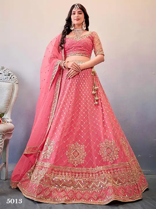 Party wear lehenga  uploaded by business on 4/19/2023
