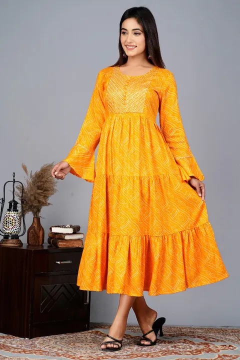 Gown uploaded by Taha fashion from surat on 4/19/2023