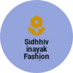 Business logo of Sidhhivinayak fashion hub