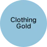 Business logo of Clothing gold