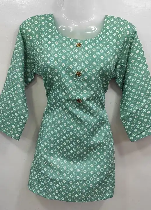 BOUTIQUE COTTON SHORT TOP WITH APPLE CUT uploaded by Swastik creation on 4/19/2023