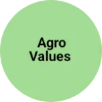 Business logo of agro values