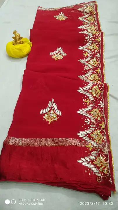 Product uploaded by Jaipuri wholesale gotta patti kurtis nd sarees on 4/19/2023