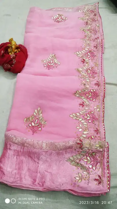Product uploaded by Jaipuri wholesale gotta patti kurtis nd sarees on 4/19/2023