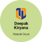 Business logo of Deepak kiryana