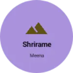 Business logo of Shrirame