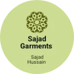 Business logo of Sajad garments