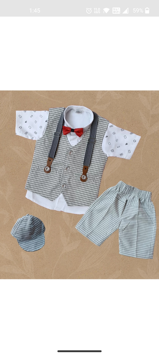 Size 18, age 1.5 yrs set of 3pcs (grey, L. Brown & Brown) uploaded by business on 4/19/2023
