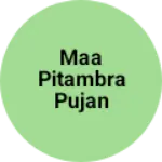 Business logo of Maa pitambra pujan samgri