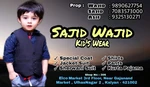 Business logo of Sajid Wajid Kids ware