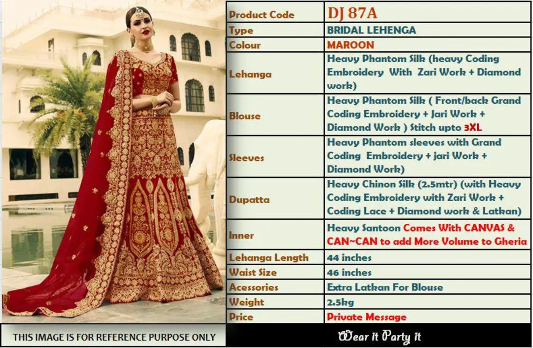 Bridal lehenga  uploaded by Taha fashion from surat on 4/19/2023