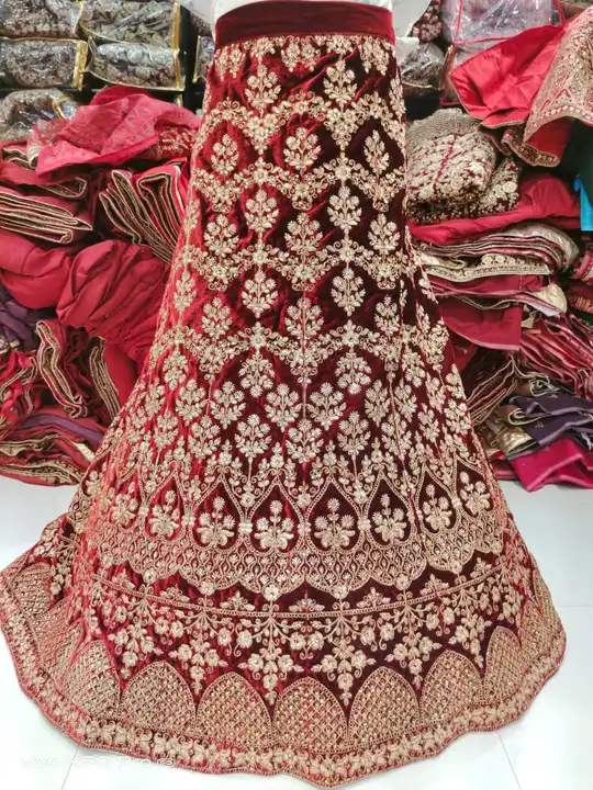 Bridal lehenga  uploaded by Taha fashion from surat on 4/19/2023