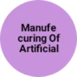Business logo of Manufecuring of artificial jewellery chains etc
