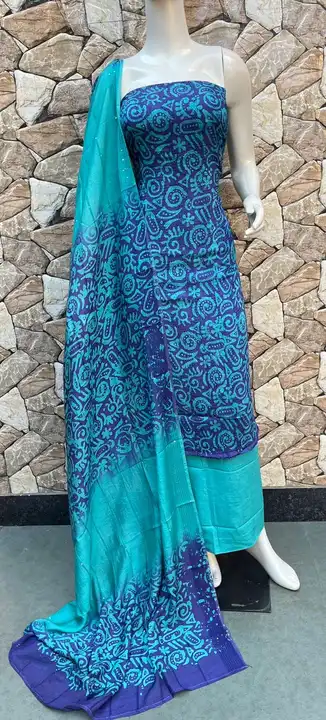 Batik dress material  uploaded by business on 4/19/2023
