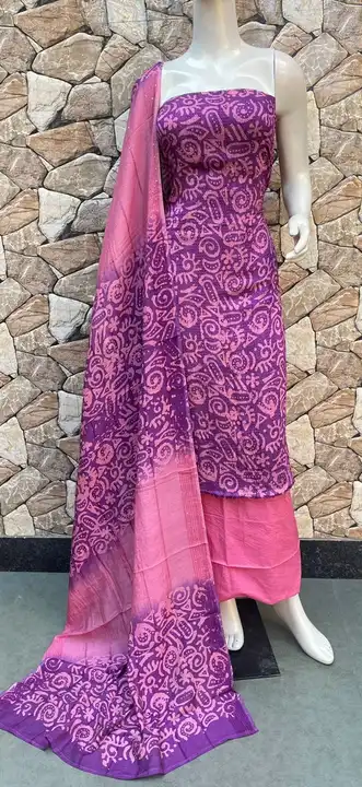 Batik dress material  uploaded by PraVidH Creation  on 4/19/2023