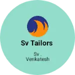Business logo of Sv tailors