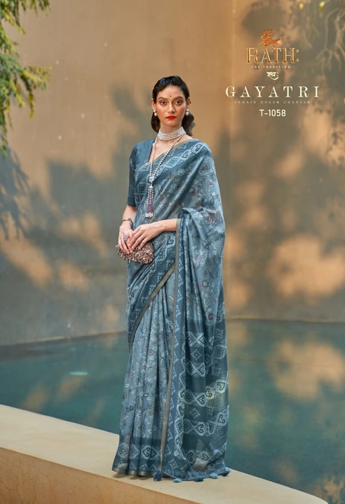 *Rath  Present An Outstanding Trendy Saree Will Make You Look Very Stylish And Graceful.*
*Brand : R uploaded by Aanvi fab on 4/19/2023