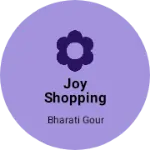 Business logo of Joy shopping