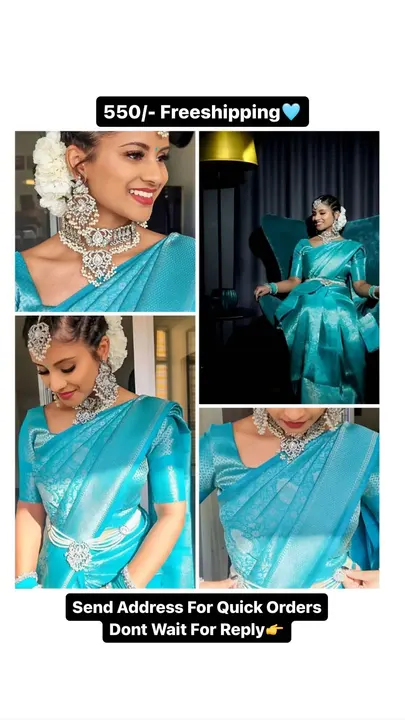 Saree with blouse  uploaded by business on 4/19/2023