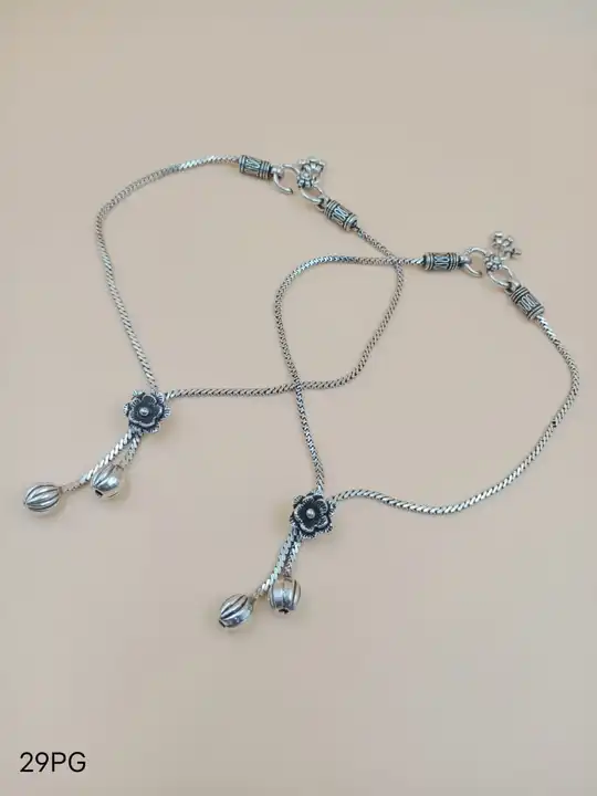 Silver Anklets  uploaded by The Flint gems on 5/17/2024