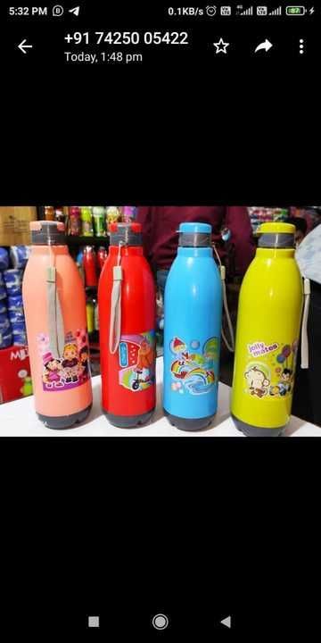 Chanm 900 ml printed bottle 72₹/pcs uploaded by Home&kitchan and toys house on 3/5/2021