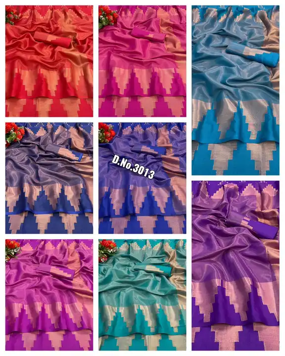 🏆 *FULL DEMAND NEW LAUNCHING *🏆

*D.No.3013*
     
*Fabric Details -. Soft Kanchivaram Silk Saree  uploaded by Maa Arbuda saree on 4/19/2023